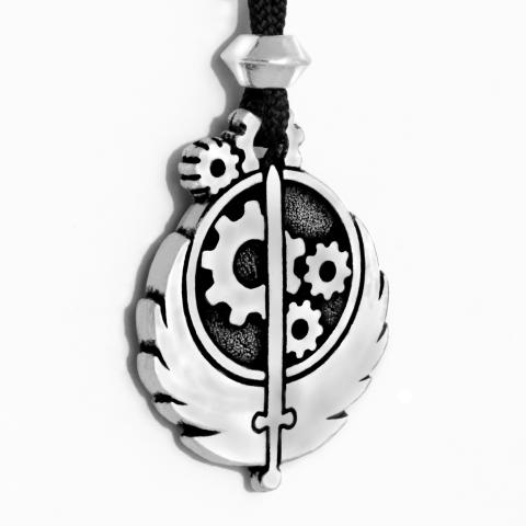 Brotherhood of steel on sale necklace