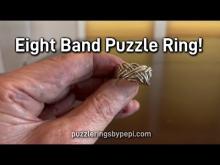 Embedded thumbnail for 8 BAND PUZZLE RING