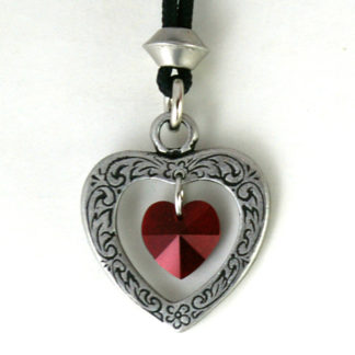 JANUARY BIRTHSTONE HEART