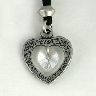 APRIL BIRTHSTONE HEART