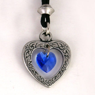 SEPTEMBER BIRTHSTONE HEART
