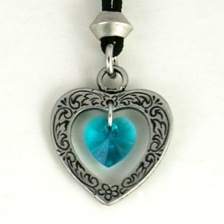 DECEMBER BIRTHSTONE HEART